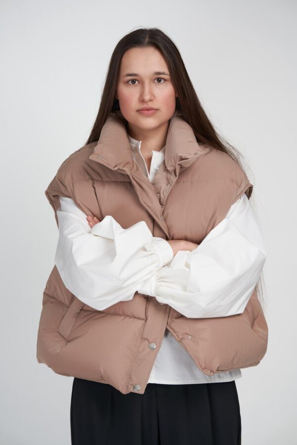 Kamizelka Puch Naturalny Lara Beige