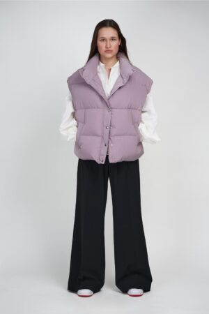 kamizelka-violet Kamizelka Puch Naturalny Lara Violet